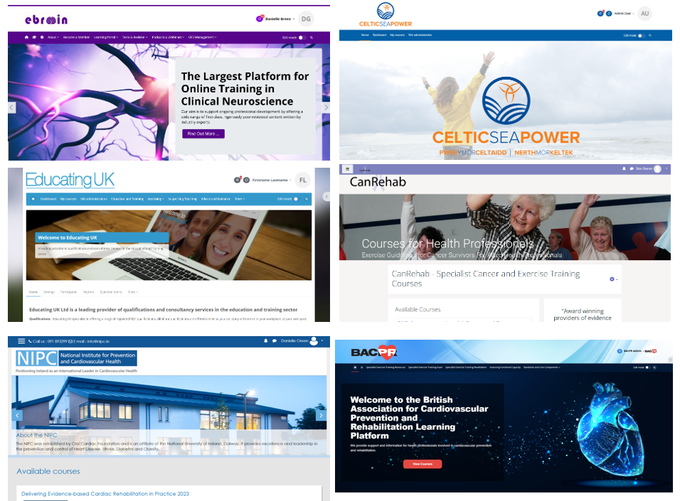 Moodle platform project image